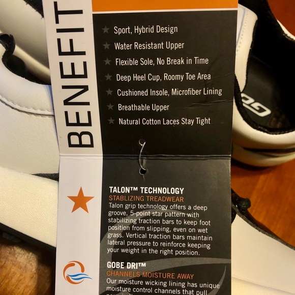 GoBe Women’s Golf Shoes with Talon Treads! - Picture 6 of 6